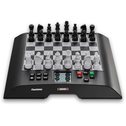 MILLENNIUM ChessGenius Schachcomputer mit der weltberühmten Software von Richard Lang (M810 ChessGenius)